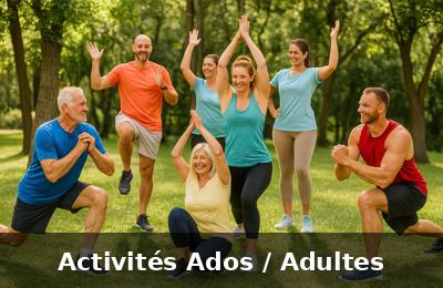 Activités Ados / Adultes