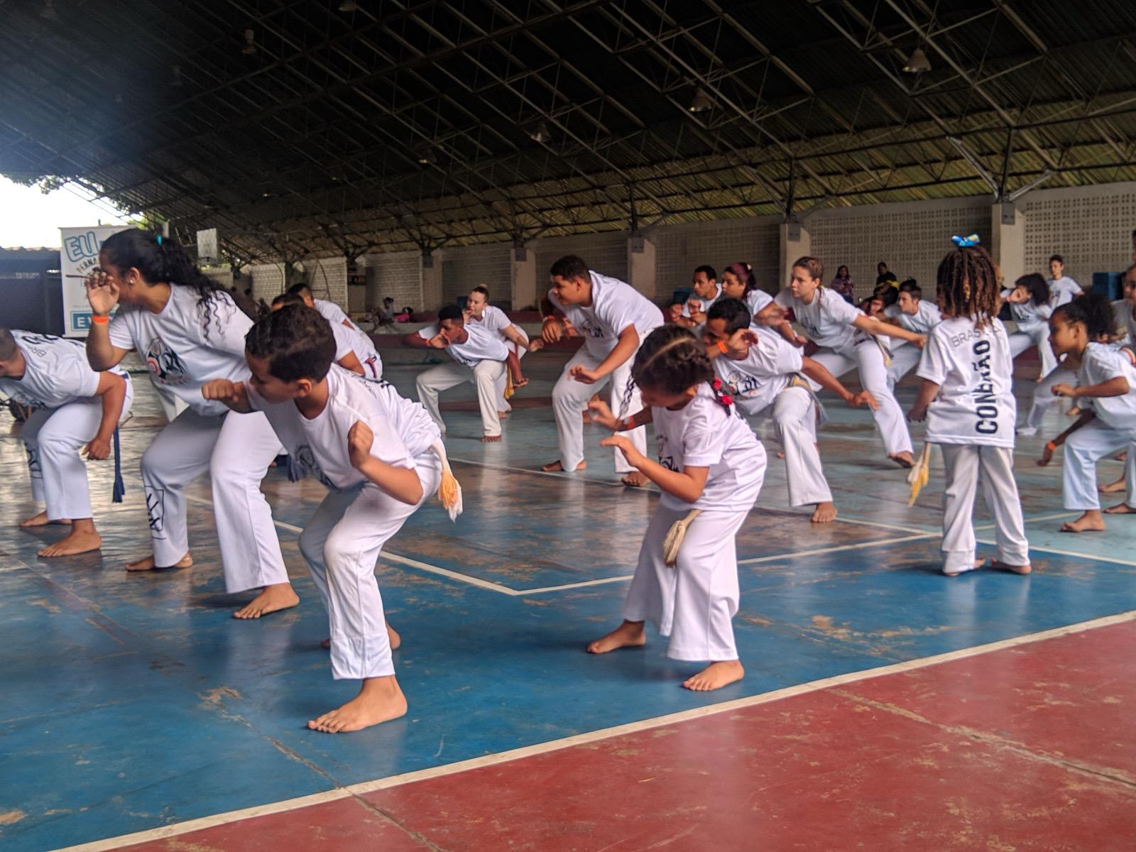 Cours de capoeira pour enfants